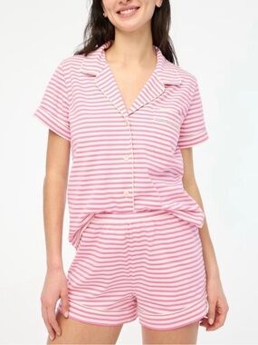 J. Crew Factory Striped Pajama Set